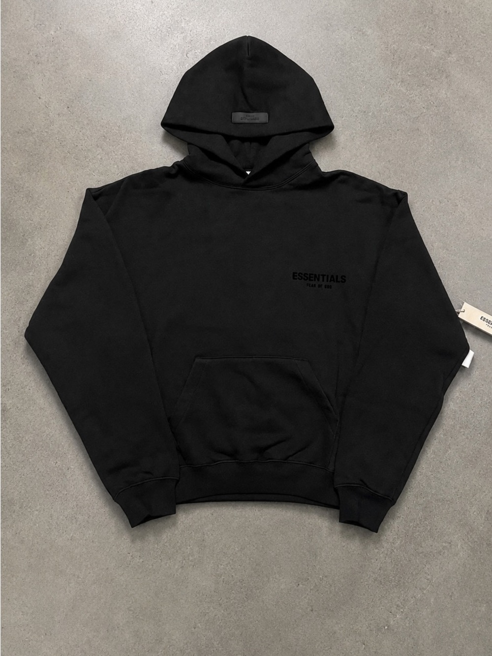 Essentials Black Hoodie